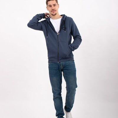 Zip Jacket Basic Petrol