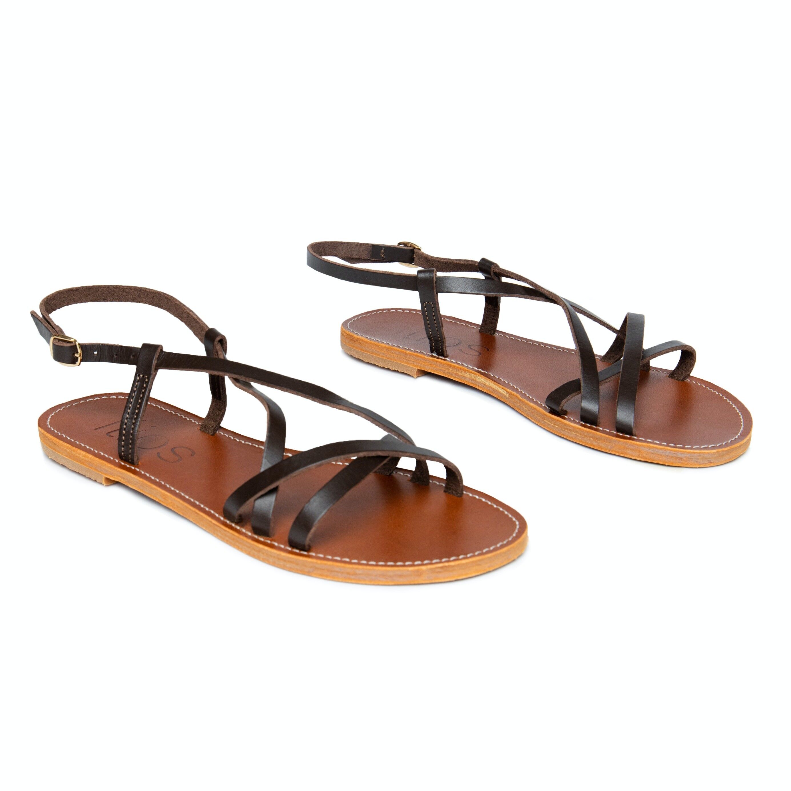 Flip flop cuir femme hot sale