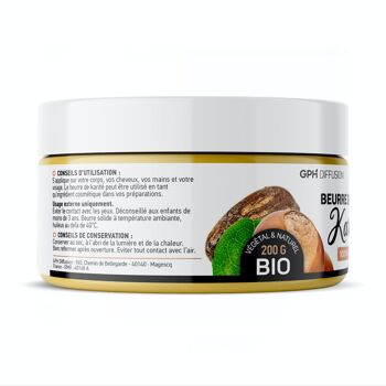 Beurre de Karité Vierge Biologique - 200 g 2