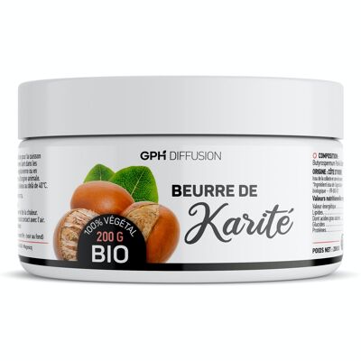 Manteca de Karité Desodorizada Orgánica - 200 g