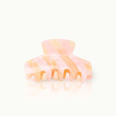 Hair clip Stripes Sorbet