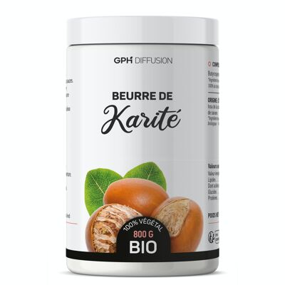 Manteca de Karité Desodorizada Orgánica - 800 g
