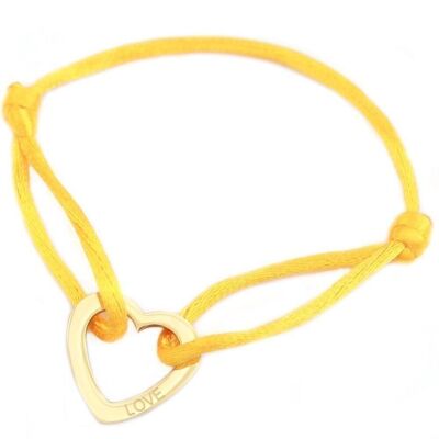 Bracciale dolce amore giallo