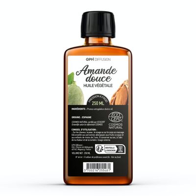 Cosmos Natural Sweet Almond Oil - 250 ml