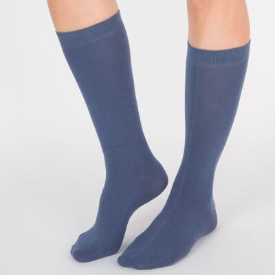 Chaussettes De Ville - Bleu De Nîmes