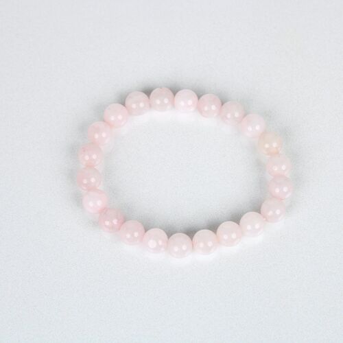 Rose Quartz Crystal Bracelet (Not Dyed)