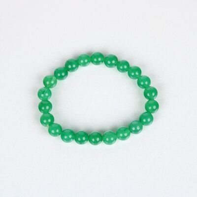 Bracciale in cristallo di avventurina verde