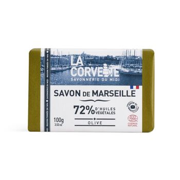 Savon de Marseille OLIVE – 100g 3