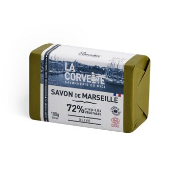 Savon de Marseille OLIVE – 100g 4