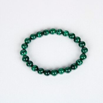 Bracelet en cristal de malachite 2