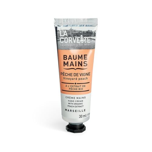 Crème mains à l’extrait de Pêche de Vigne 30ml