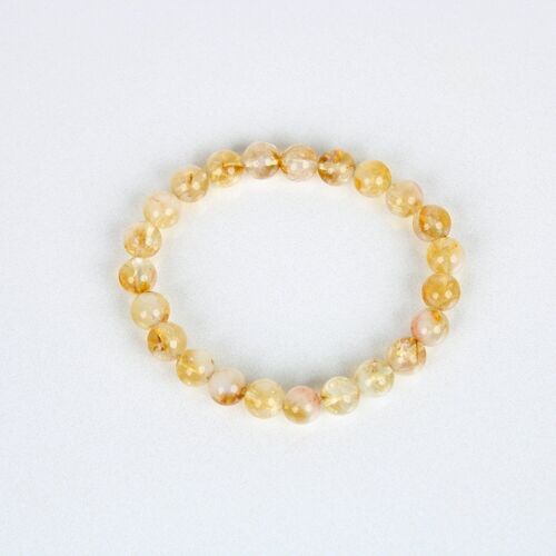 Citrine -Natural (Unheated and Untreated) Crystal Bracelet