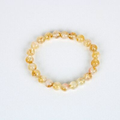 Citrine - Bracelet en cristal naturel (non chauffé et non traité)