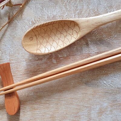 Japanese Chopsticks White-Natural Wood Tableware Decoration