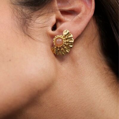 Gabrielle Earrings - Sun Stone