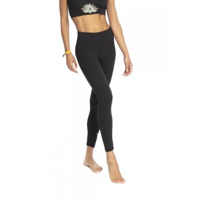 Flow-Leggings Schwarz