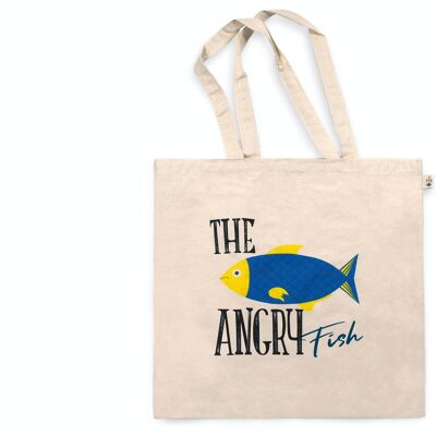 Tote bag THE ANGRY FISH