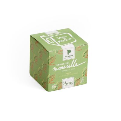 Cubo di sapone Marseille Provence – OLIVA – 300g – Astuccio