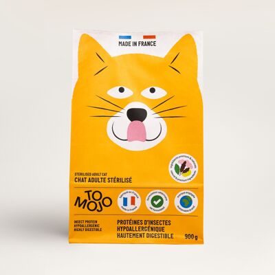 Croquettes Chat Sorgho 0,9kg