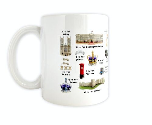 The Royal Alphabet Mug