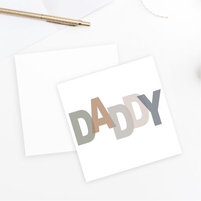 'Daddy' Card