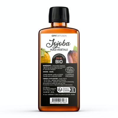 Organic Jojoba Oil - 250 ml