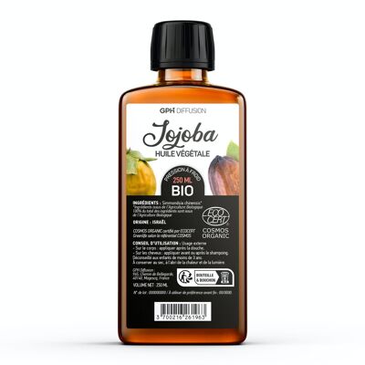 Olio di Jojoba Biologico - 250 ml