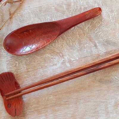 Japanese Chopsticks Brown-Natural Wood Tableware Decoration