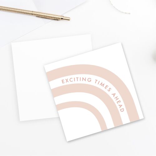 Exciting Times Ahead Card
