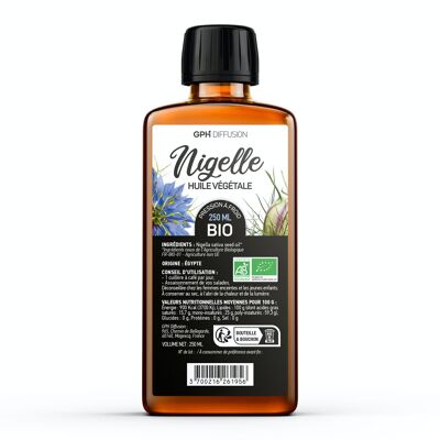 Huile de Nigelle Biologique - 250 ml
