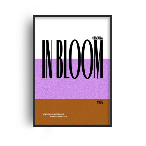 In Bloom music abstract Giclée Art Print