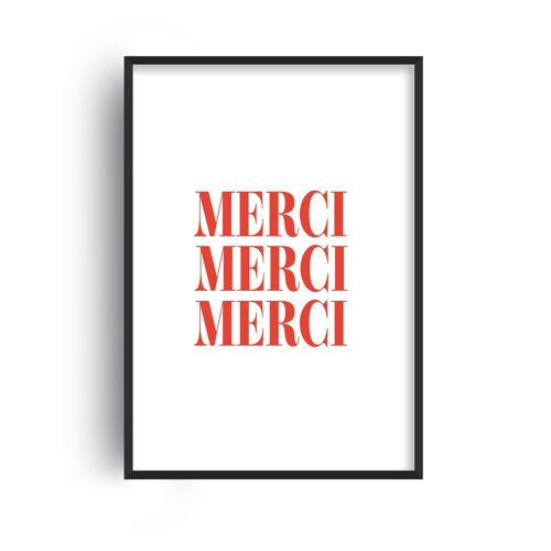 Merci French Giclée Art Print