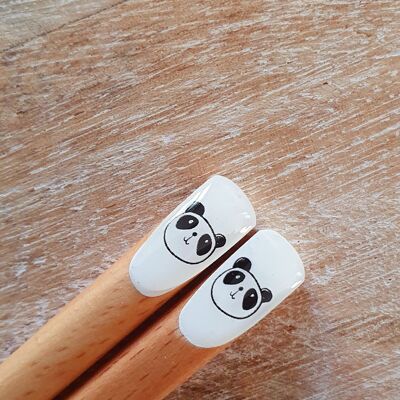 Panda-Natural Bamboo Chopsticks Table Art Decoration