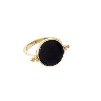 Bague JanMa - Onyx 1