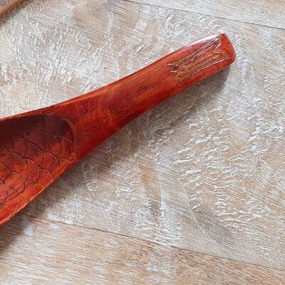 Spoon -Natural Wood Japanese Table Art Decoration- 15.5*4cm