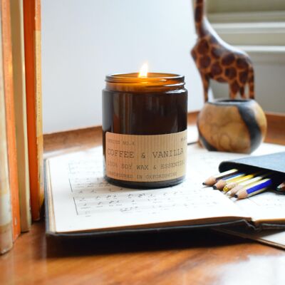 Coffee and Vanillla Eco Soy wax candle