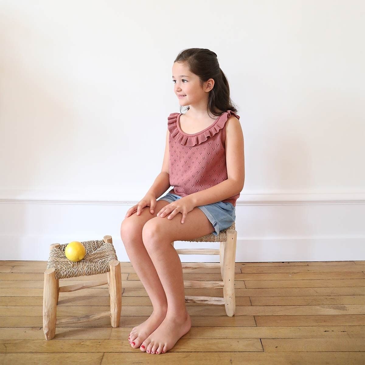Buy wholesale Chloé raspberry knit tank top