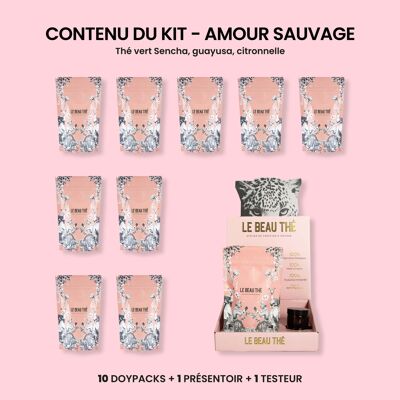 Kit de implantes de amor - doypack de amor salvaje