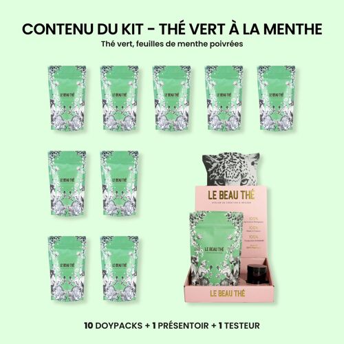 Kit d’implantation - doypack Thé vert à la menthe