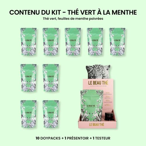 Kit d’implantation Les Classiques - doypack Thé vert à la menthe
