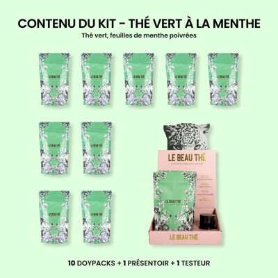 Les Classiques implantation kit - doypack Green tea with mint