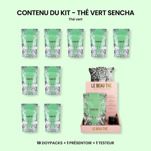 Kit d’implantation Les Classiques - doypack Thé vert Sencha