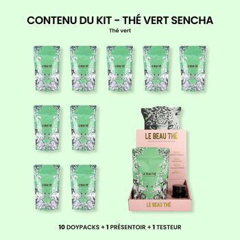 Kit d’implantation Les Classiques - doypack Thé vert Sencha 1