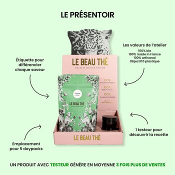 Kit d’implantation Les Classiques - doypack Thé vert Sencha 3