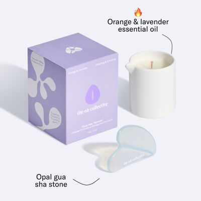 Massage oil candle - Rub Me Tender