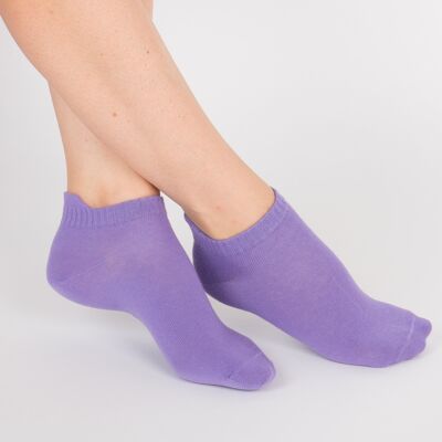 Calcetines tobilleros - Violeta violeta
