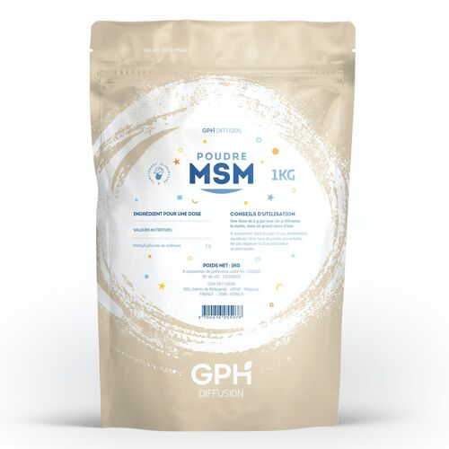 MSM poudre - 1 kg