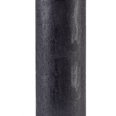 CANDLE LANTERN CYLINDER 120X360 RUSTIC black