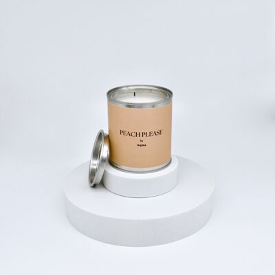 Scented candle - PEACH PLEASE