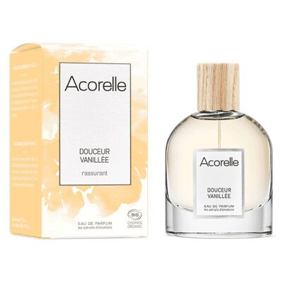 Eau de Parfum orgánico certificado Acorelle Douceur Vanillée